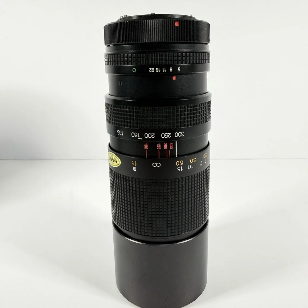 Asanuma 100-300mm f/5 Manual Focus Zoom Lens Close Focus - UNTESTED
